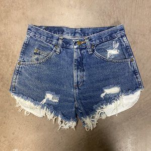 Wrangler Cheeky Cutoff Jean Shorts 28